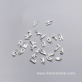 Sterling Silver Pendant Setting Letters A-Z Alphabet Pendant